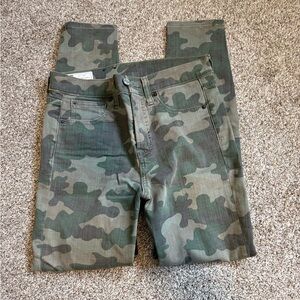 GAP Camo Green and Olive Skinny Jeans